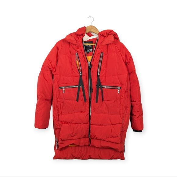 Orolay Women's Fiery Red Universe Classics Thickened Down Jacket - Picture 2 of 9